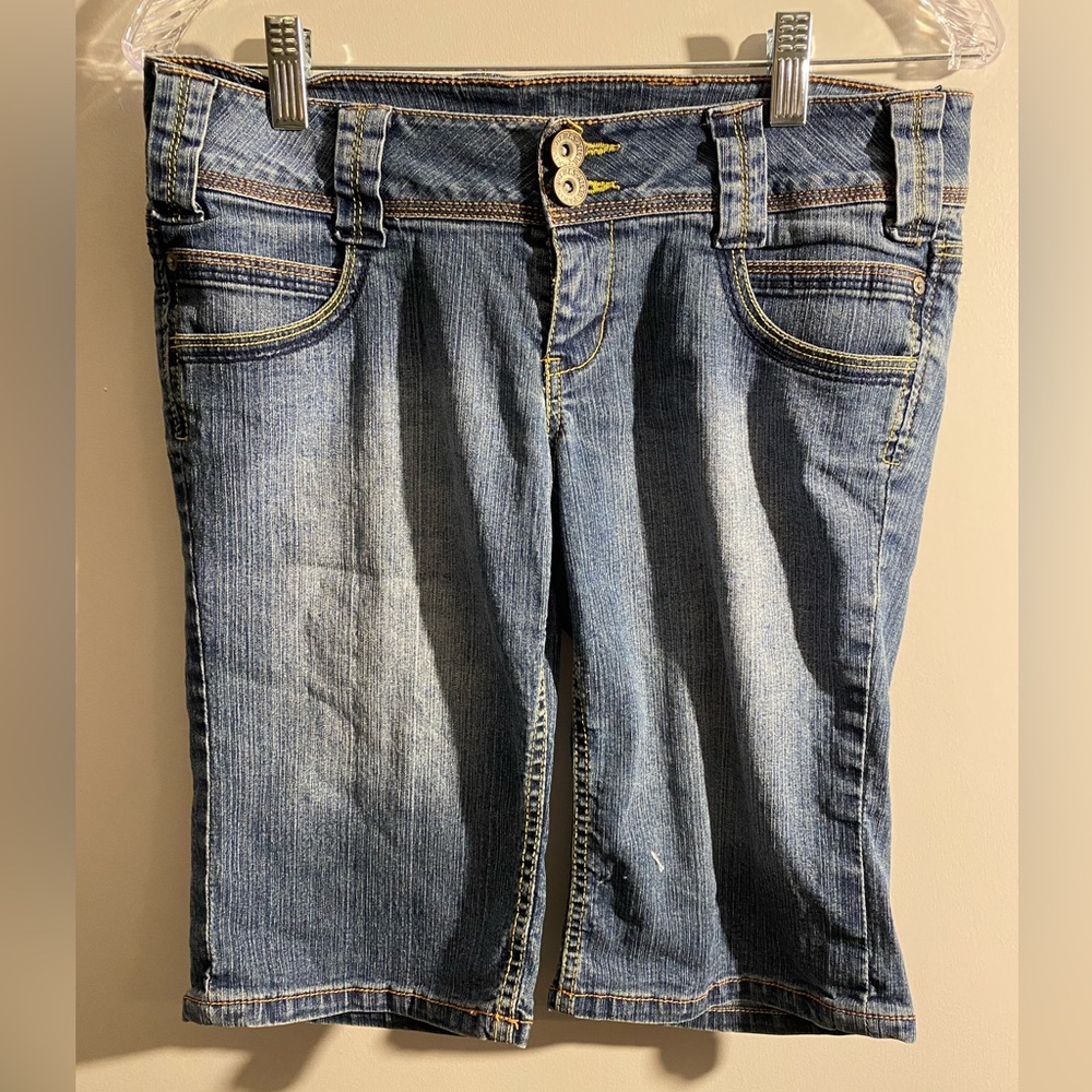 Paris Blues Denim Bermuda Short